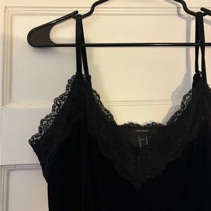 Velvet Lace Top